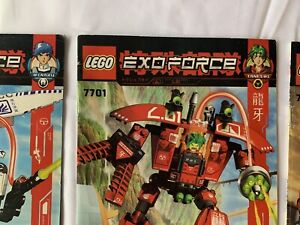 Lego Exo-Force Grand Titan 7701 Instruction Book ONLY Exoforce