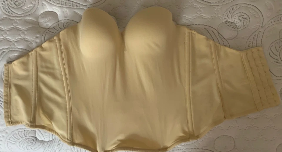 Corsé sin tirantes Le Mystere Bridal Seduction. Desnudo Talla 34 B Estilo 2355 Foto 1 de 4