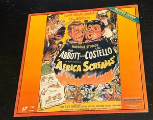 "Africa Screams" ~ Bud Abbott and Lou Costello ~ Laserdisc - Picture 1 of 3