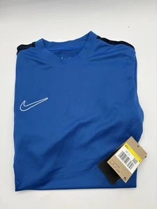 Camiseta de manga corta Nike Dri-FIT Academy para hombre azul blanco nueva con etiquetas - Imagen 1 de 10