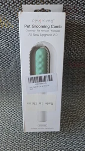 Grooming Pet Hair Remover Brush Cat Dog Hair Massage Cleaning Comb w/ Tank #6 - Picture 1 of 4