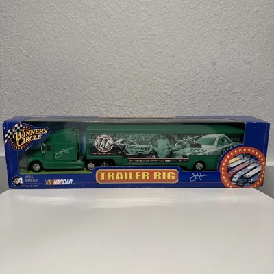 JOHN FORCE NHRA 11X CHAMP TRANSPORTER RACE HAULER SEMI WINNERS CIRCLE  - Image 1 of 4