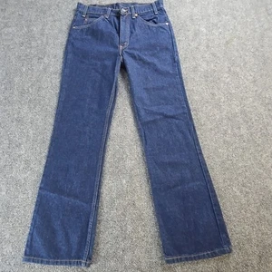 Vintage Levi's 517 Herrenjeans 31 x 30 blau Denim orangefarbenes Etikett hergestellt in den USA 90er - Bild 1 von 14