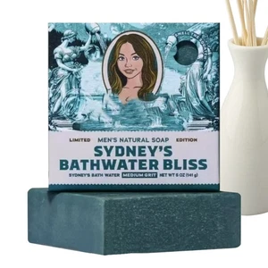 Barra de jabón para rostro cuerpo Sydney Sweeney "Sydney 's Bathwater" - Imagen 1 de 9