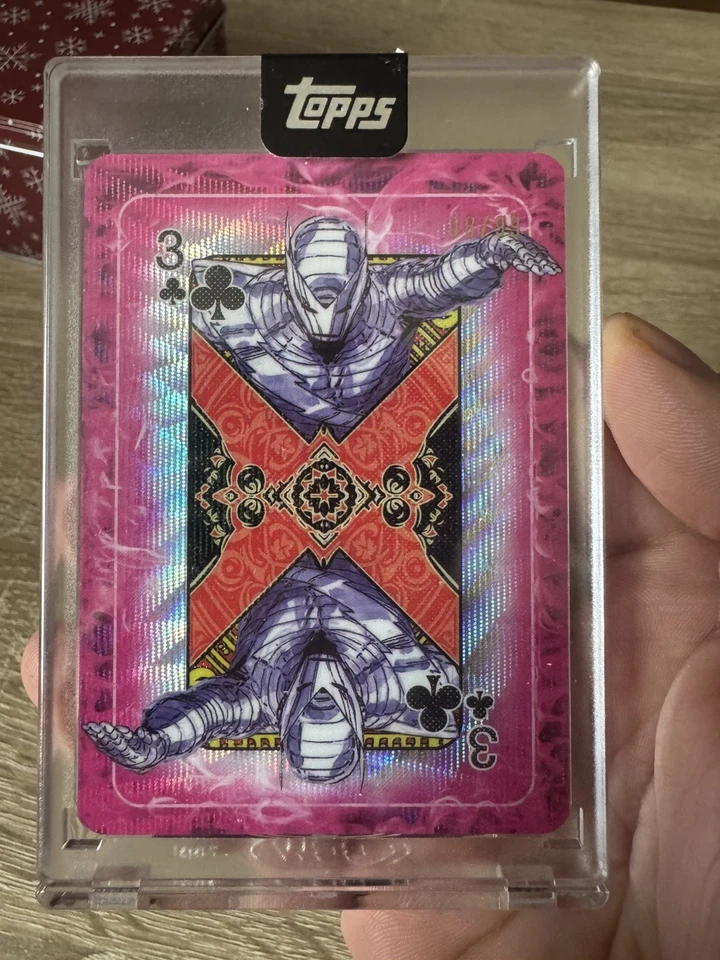 2025 Topps Marvel Mint Gambit's Deck Double-Sided Chrome Playing Quicksilver /99 - Bild 1 von 2