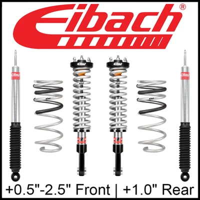 Kit Elevador Enrolladores Eibach PRO-TRUCK Etapa 2 0.5-2.5" 24-25 Toyota Tacoma 4x4 Gas Foto 1 de 2
