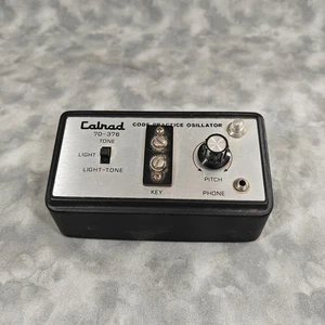 Vintage Calrad 70-376 Morsecode Übungsoszillator, getestet mit Licht & Tonhöhe - Bild 1 von 8