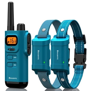 Hundetraining Halsband mit Fernbedienung - 4000ft Wasserdicht Hunde Schockhalsbänder 2 Hunde... - Bild 1 von 7