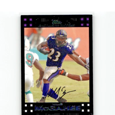 Football 2007 Topps #54 Willis McGahee Baltimore Ravens - Image 1 of 2