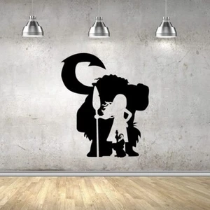Moana Maui Demi God Disney Cartoon Vinyl Art Sticker Home Kids Room Wall Decals - Picture 1 of 5