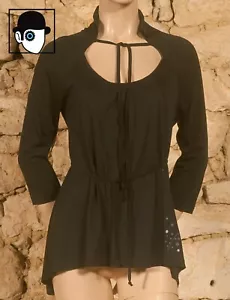 'COP COPINE' VINTAGE TOP / TUNIC - UK 10/12- US 6/8 - FR 38/40 - Picture 1 of 4
