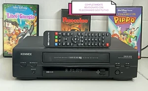 KENNEX DAEWOO VIDEOREGISTRATORE VHS ALTA QUALITÀ 4 HEAD MODEL:KX4D1 MADE IN U.K. - Foto 1 di 10