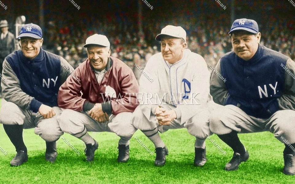 F878 Lou Gehrig Yankees Tris Altavoz Indios Ty Cobb 8x10 11x14 16x20 Foto Foto 1 de 1