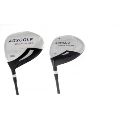 AGXGOLF 左手女士球杆 (460cc) & 3 木杆带石墨杆身和头套 — 第 1/2 张图片