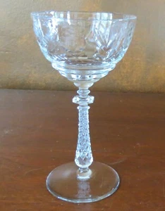 Libbey Rock Sharpe Arvida 1013 Stelo 6 1/4" Alto Champagne Sherbet(s) - Foto 1 di 5