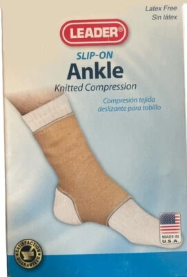 Calcetín de compresión con soporte tobillera sin cordones talla M, manga L calcetín elástico Foto 1 de 3