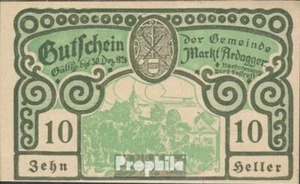 Market Ardagger Notgeld the Community Market Ardagger bankfrisch 1920 10 bright - Picture 1 of 1