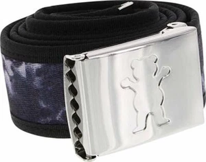 New Grizzly Griptape Co Smoke Black Tie Dye Clamp Mens Skate Belt RBCK-173 - Picture 1 of 2
