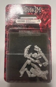 NOS!! Warhammer Mordheim 8809B Cult Possessed Blister Pack METAL - Picture 1 of 2
