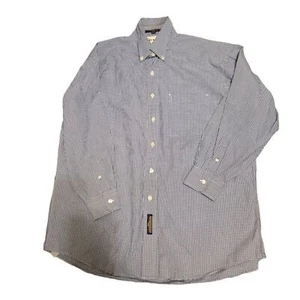 Vintage Tommy Hilfiger shirt size 16 1/2 -32 blue 90's Y2K - Picture 1 of 4
