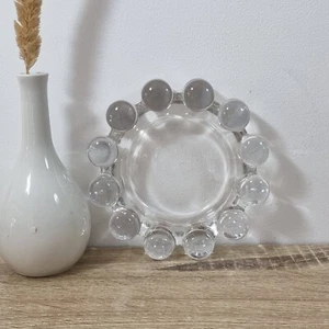 Mikasa "Morning Sun" Crystal Candleholder / Coaster 5" QQ247/818 – Original Box - Picture 1 of 7