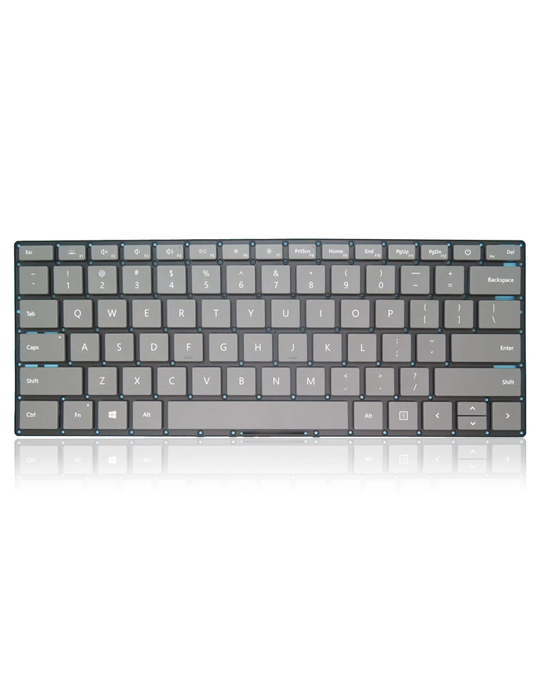 Keyboard Only Compatible For Microsoft Surface Laptop 3 13.5" 1867/1868 Gray - Image 1 of 1