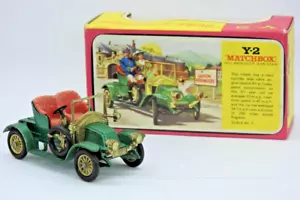 MATCHBOX 1963 MODELS OF YESTERYEAR BOXED 1911 RENAULT 2 SEATER Y-2-2 - Picture 1 of 6