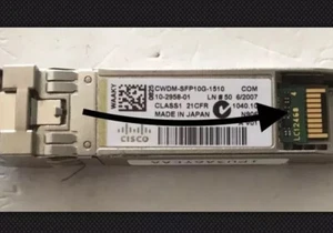 Original Genuino CISCO CWDM-SFP10G-1510 Usado. En stock. - Imagen 1 de 2