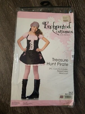 BBP Child Treasurer Hunt Pirate Halloween Costume Size M - Image 1 of 4