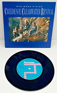 CREEDENCE CLEARWATER REVIVAL Bad Moon Rising 1988 Ace 7" w/pic sl. Near Mint - Imagen 1 de 4