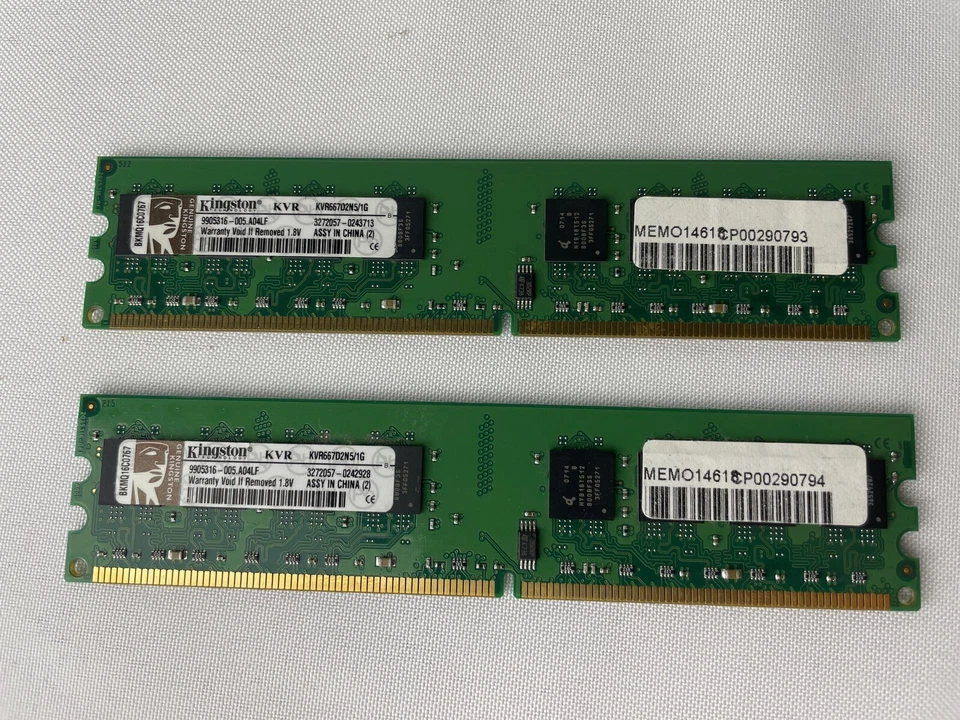 LOTE MEMORIA RAM DDR2 2GB - Imagen 1 de 2