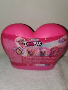 VIP Haustiere ~ Mini Fans Color Boost Serie Überraschung Haarenthüllung. I Love VIP Haustiere Neu - Bild 1 von 4