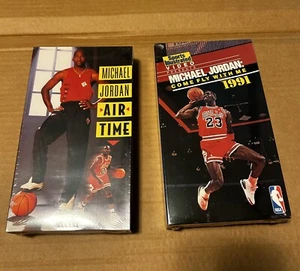 Michael Jordan Come Fly With Me 1991 VHS Air Time Lot Of 2 Factory Sealed ￼ - Picture 1 of 4