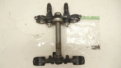 1980 HONDA XL185S XL 185 S TRIPLE TREE STEERING STEM UPPER LOWER FORK CLAMPS - Image 1 of 4