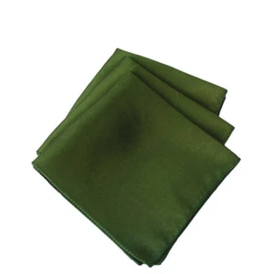 20 Inch Square Satin Napkins (Pack of 100) Cloth Napkin for Dinner Table Decor - Picture 1 of 40