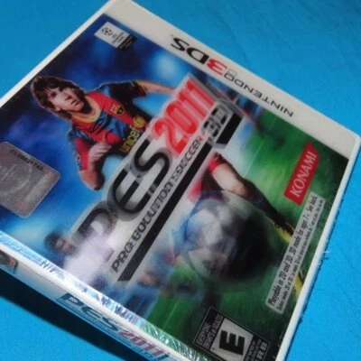 Pro Evolution Soccer 2011 3D Nintendo 3DS Video Game Brand New / Sealed - Image 1 of 4