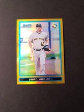 2009 Bowman Chrome WBC Prospects Gold Refractor /50 Brad Harman #BCW60