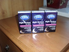 Optrex Night Restore Gel Eye Drops - 10ml - 11/2021 Expiration X 3