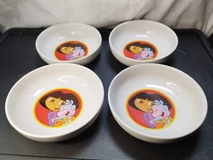 Bon Bon Buddies What Kids Want Dora The Explorer 2006 Cereal Bowls - Picture 1 of 12
