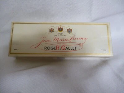 Roger Gallet Luxusseife Savon Eau de Cologne extra 3 Seifen Originalpackung - Bild 1 von 2