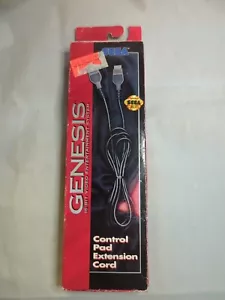 Nos Sega Genesis Control Pad Verlängerungskabel - Sega Genesis System 1993 Original-Zubehör-Hersteller - Bild 1 von 6