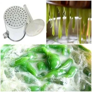 Thai Traditional Dessert Mold LOD CHONG Maker Noodle Stainless Cendol in Coconut - Picture 1 of 12