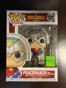 Funko POP! #1260 DC Peacemaker with Peace Sign - 2022 Summer Convention - NEW - Picture 1 of 6