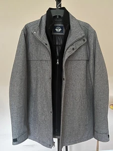 New Docker Men's Gray Winter Coat Size L NWT - Picture 1 of 7