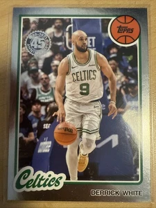 2025 Topps Basketball - 45th Anniversary Derrick White #80BK-43 - Picture 1 of 4