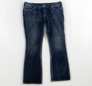 Jeans plateados Aiko Mid Boot para mujer talla W30xL33 azul denim. - Imagen 1 de 18
