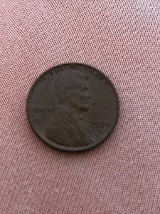 1950 Error Wheat Lincoln Penny L Is On The Rim Tilted And No Mint Mark - Picture 1 of 5