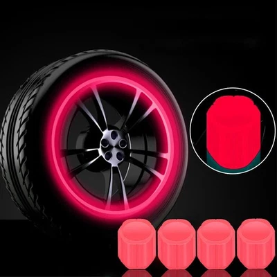 SUVs For Bikes Tire Valve Luminous Stem Covers Truck Parts Accessories - Image 1 of 4