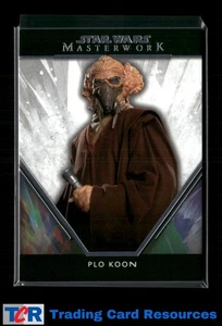 2024 Topps Star Wars Masterwork #93 Plo Koon - Picture 1 of 2