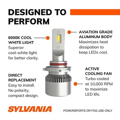 Sylvania Syled 9005Sl Bx2 En Sp Upp 2 Sku 8 Foto 1 de 3